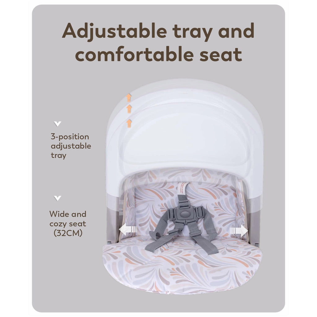 Cuddle Baby High Chair 4 in 1 Grey High Chair 7