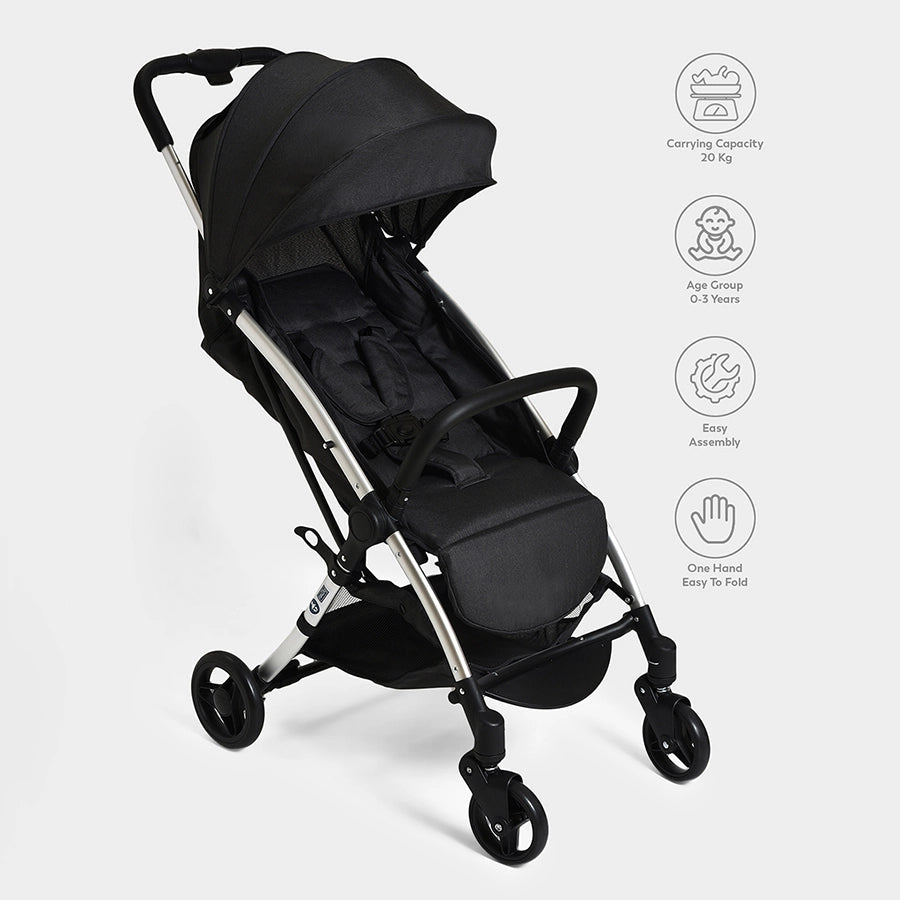 Cuddle Baby Stroller Black Stroller 4