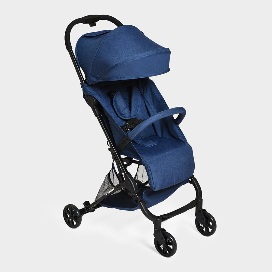 Cuddle Baby Stroller Blue Stroller 5