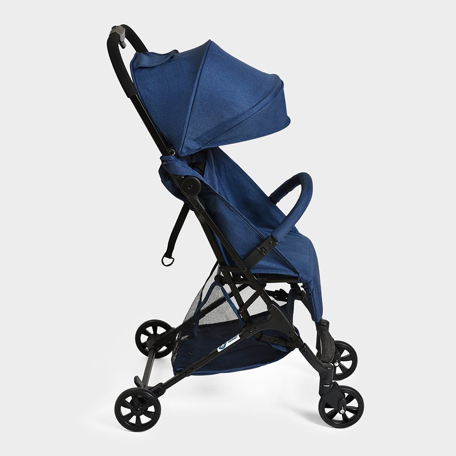 Cuddle Baby Stroller Blue Stroller 4