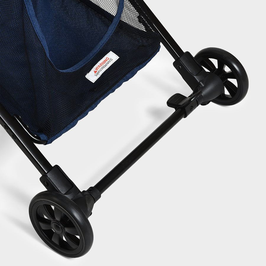 Cuddle Baby Stroller Blue Stroller 8