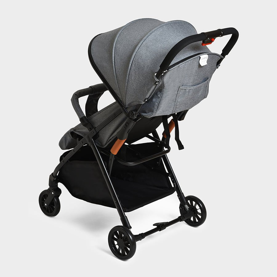 Cuddle Baby Stroller Grey Stroller 7