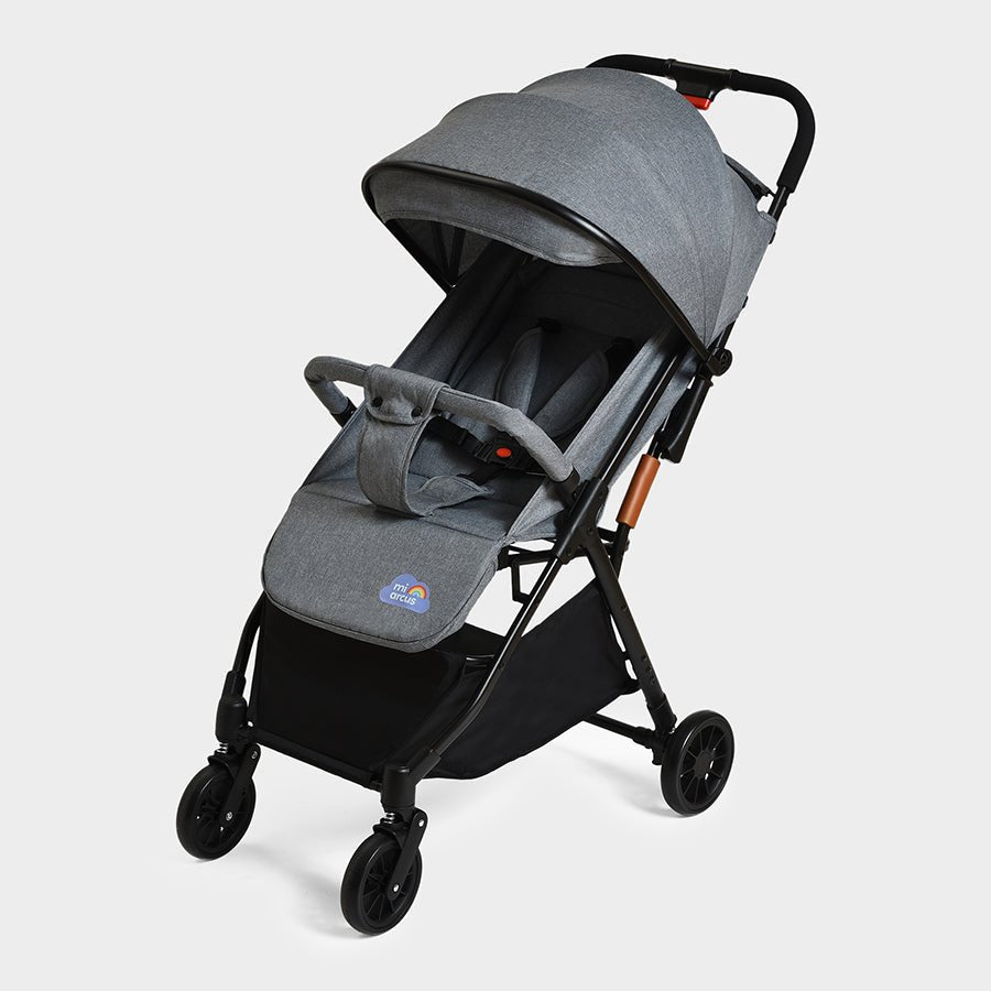 Cuddle Baby Stroller Grey Stroller 4