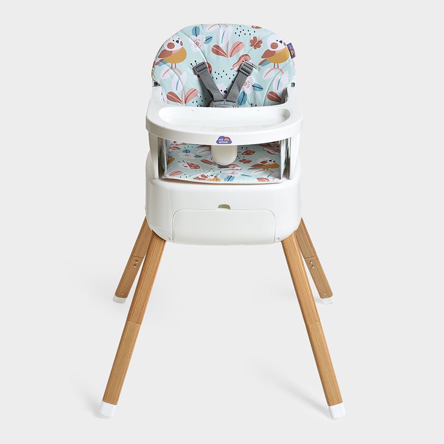 Cuddle High Chair 4 in 1 Bright White Baby Furniture 2