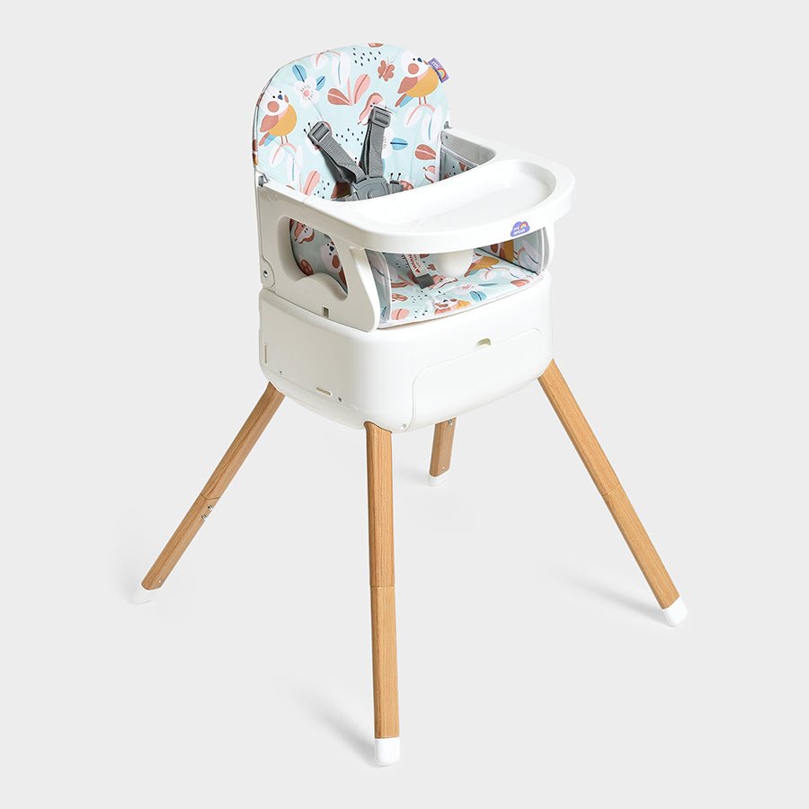 Cuddle High Chair 4 in 1 Bright White Baby Furniture 1