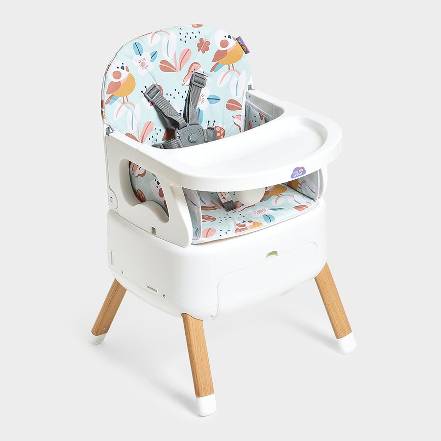Cuddle High Chair 4 in 1 Bright White Baby Furniture 7