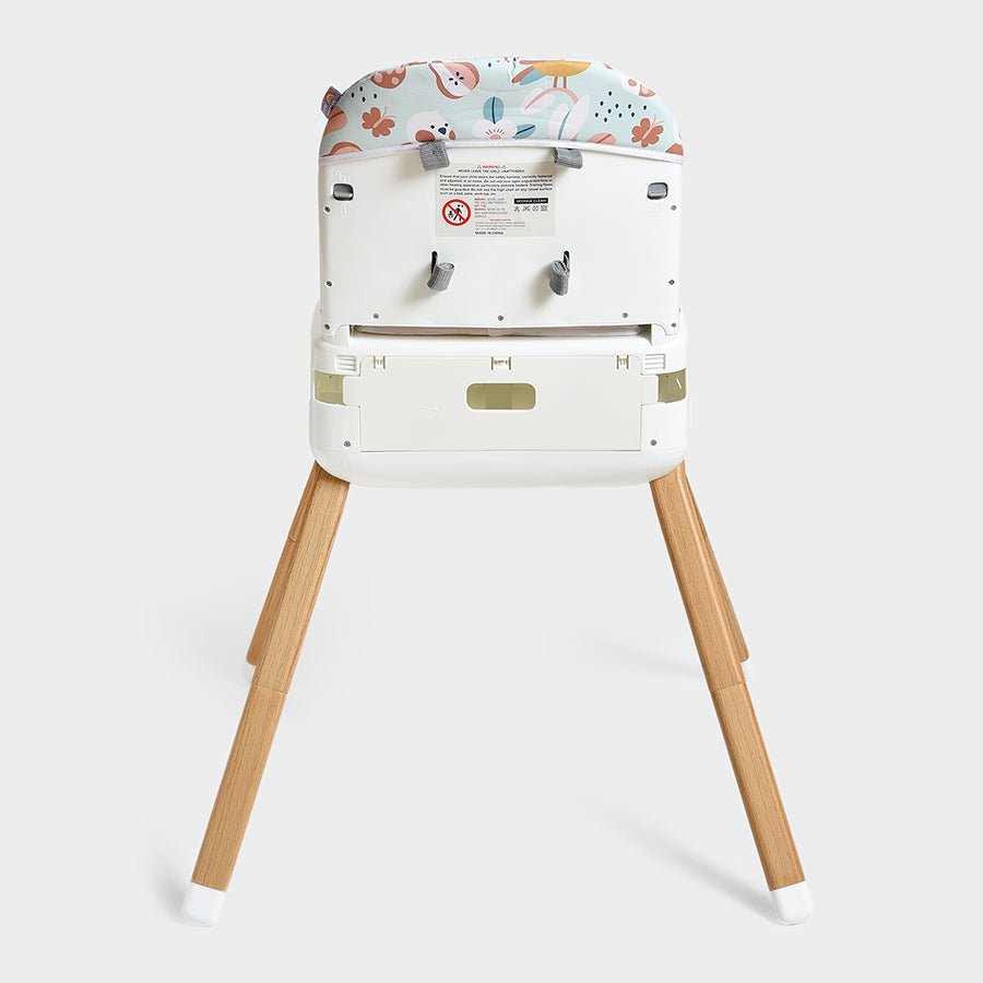 Cuddle High Chair 4 in 1 Bright White Baby Furniture 5