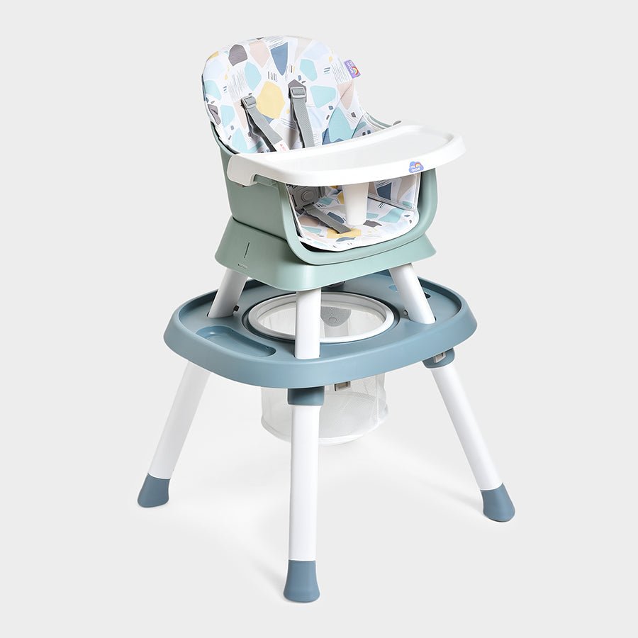 Mi Arcus Baby High Chairs 7 in 1 Bright White Baby Furniture