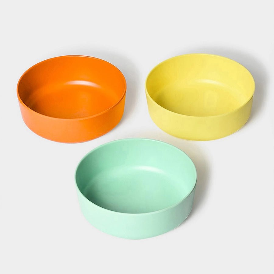 Cuddle Melamine Multicolor Bowl Set Pack of 3 Dinner Set 2