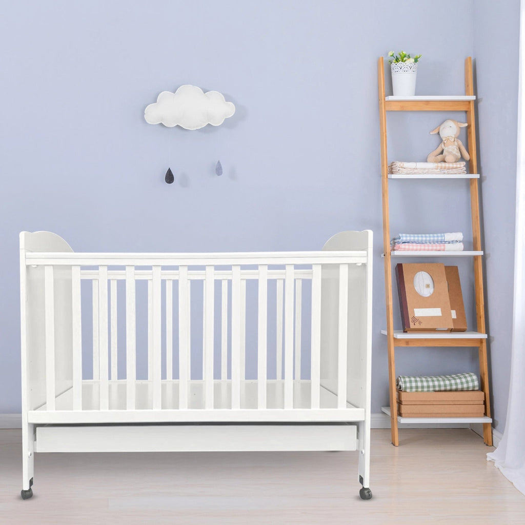 Cuddle Rubber Wood BL408D Cot Cot 2
