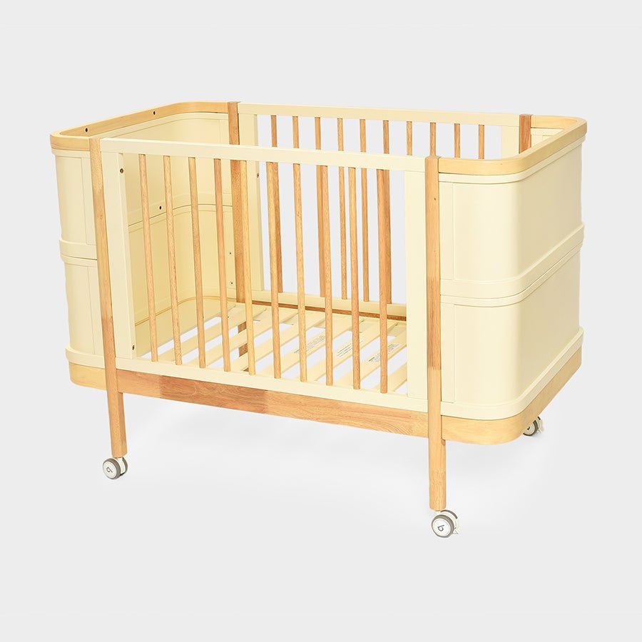 Cuddle Rubber Wood Delia Cot Cot 4