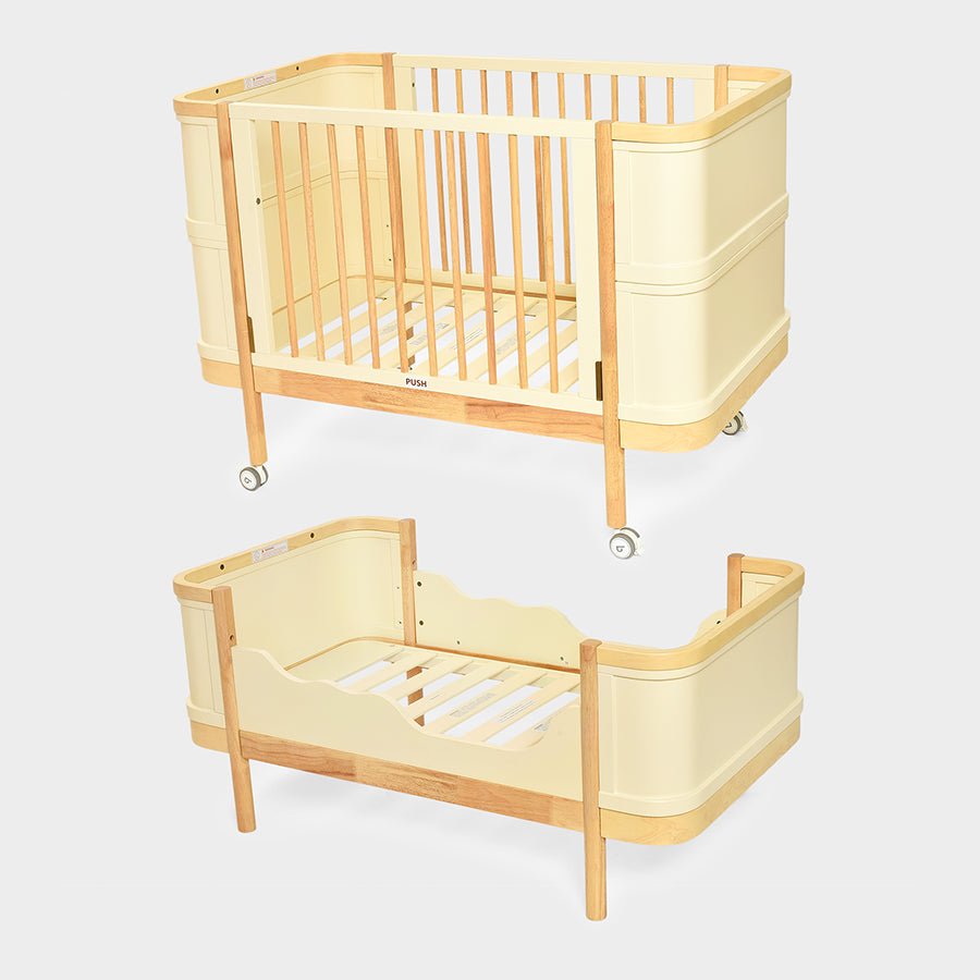 Cuddle Rubber Wood Delia Cot Cot 6