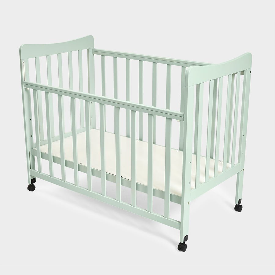 Cuddle Rubber Wood F - 103 Cot Green Cot 5