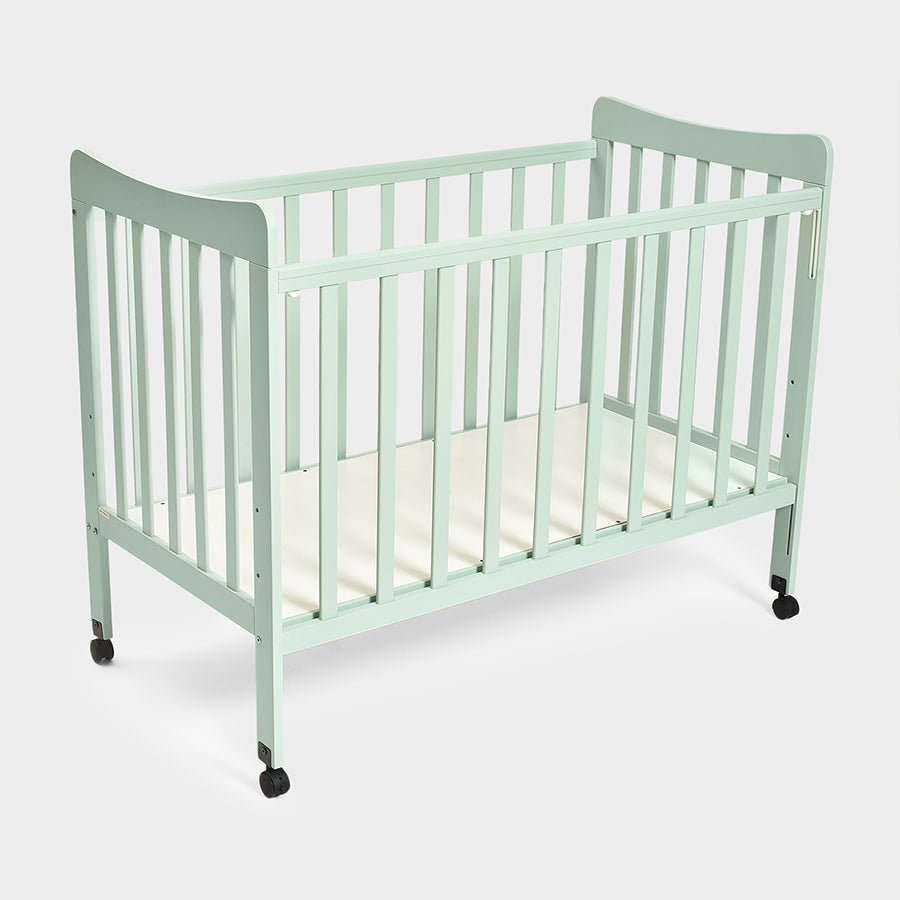 Cuddle Rubber Wood F - 103 Cot Green Cot 3