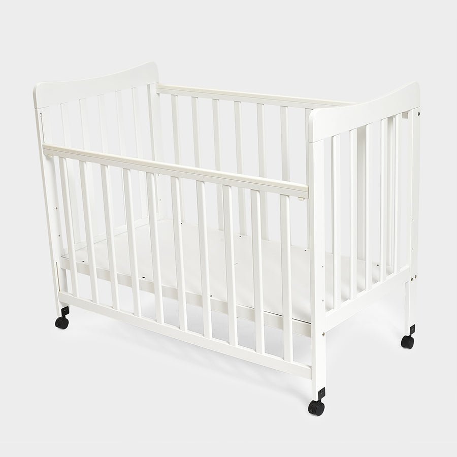 Cuddle Rubber Wood F - 103 Cot White Cot 3