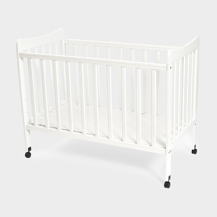 Cuddle Rubber Wood F - 103 Cot White Cot 5