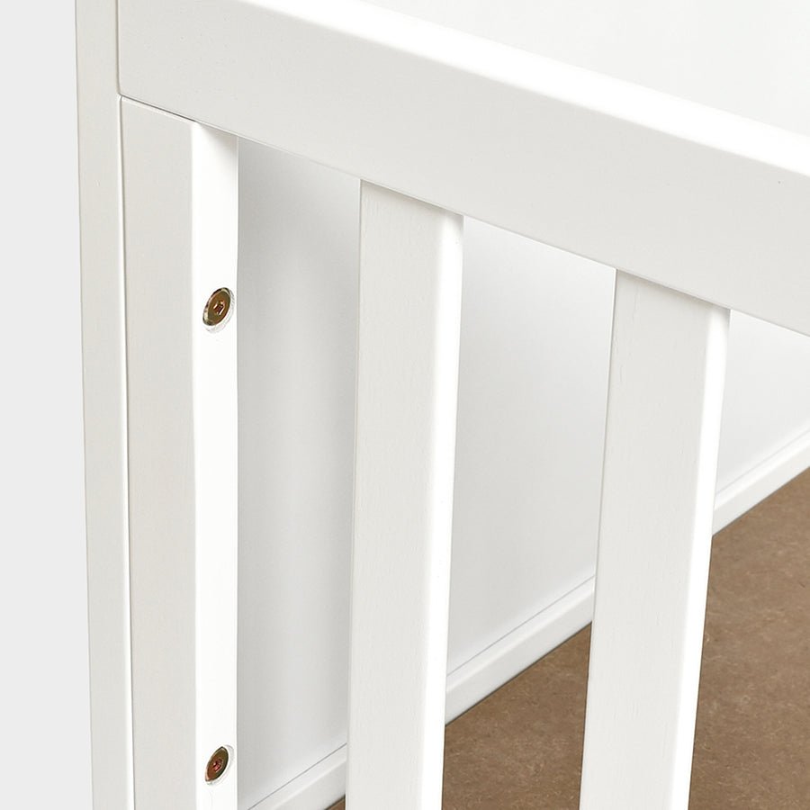 Cuddle Rubber Wood SC - 4000 Cradle White Cradle 6