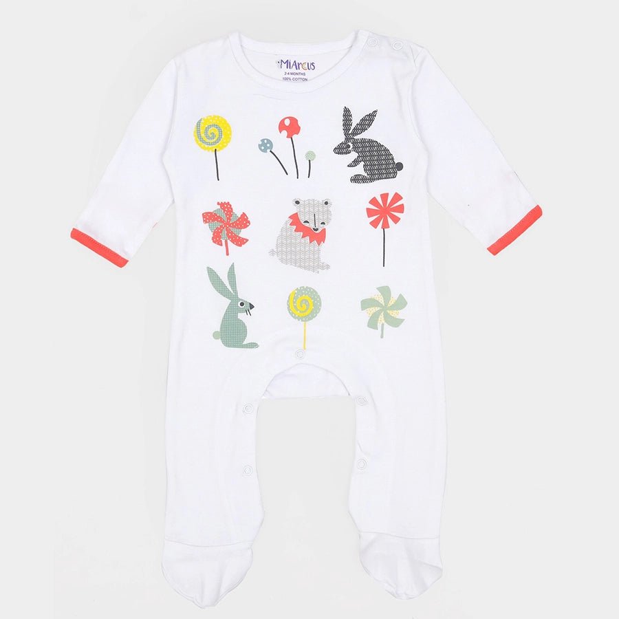 Cuddle Unisex Comfy Sleep Suit with Booties Sleep Suit 1