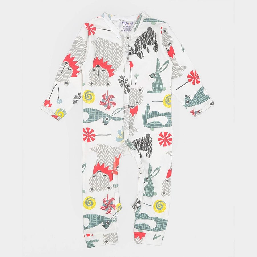 Cuddle Unisex knitted Comfy Sleep Suit with Rib Sleep Suit 2