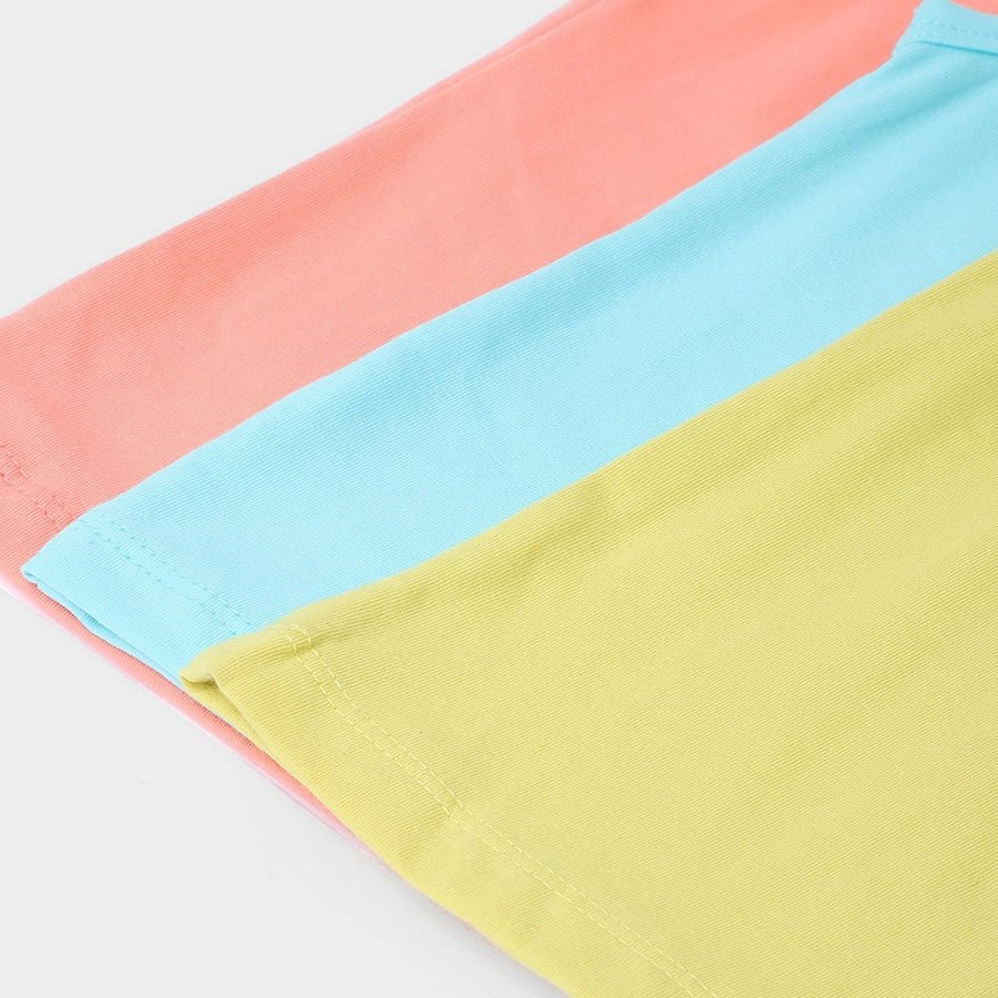 Cuddle Unisex Sky Spandex Vests (Pack of 3) Vest 9