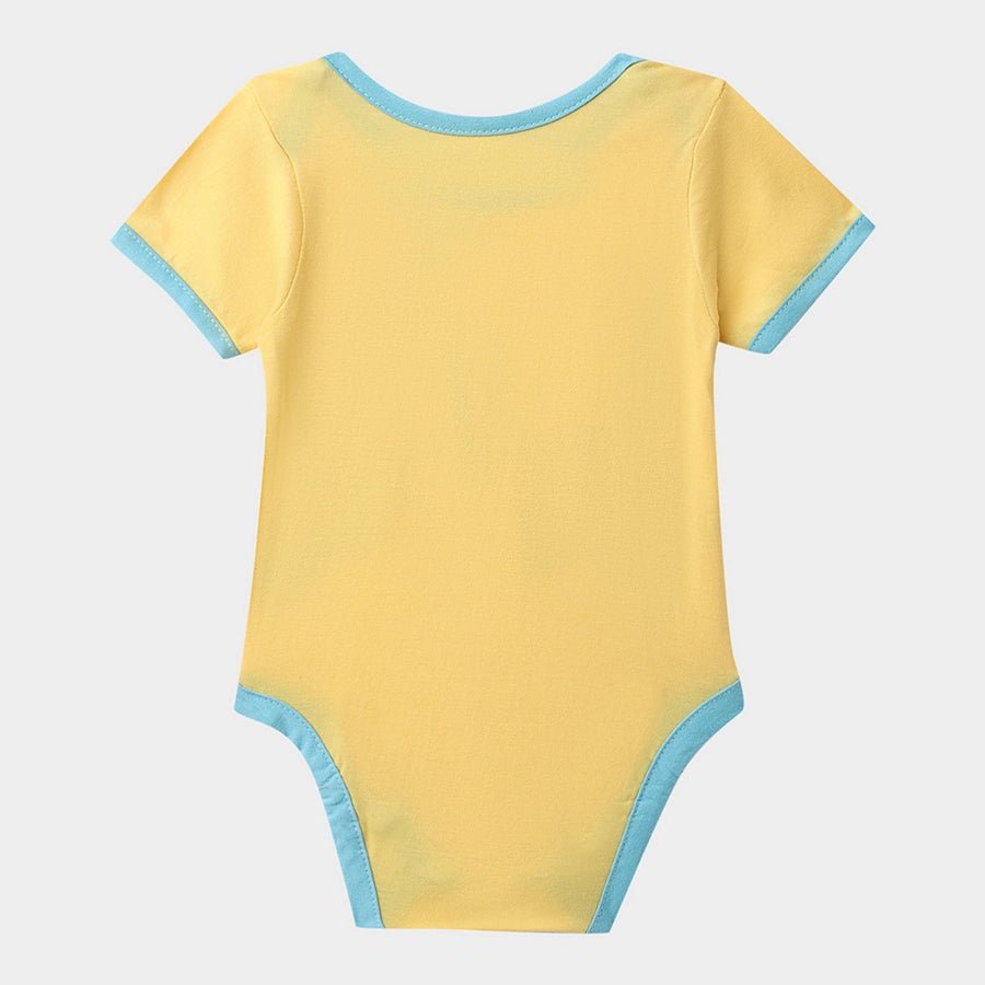 Dino Print Baby Boy Romper (Pack of 3) Romper 5