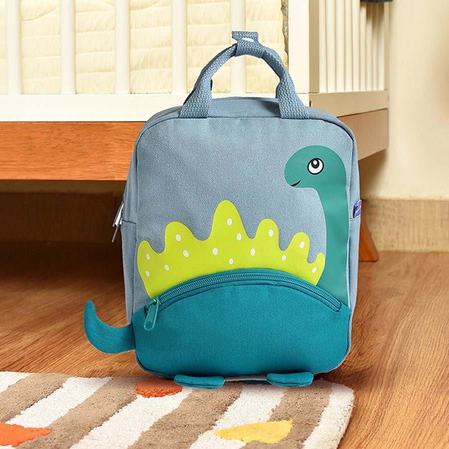 Dinomite Blue Woven Backpack for Kids School Bag 1