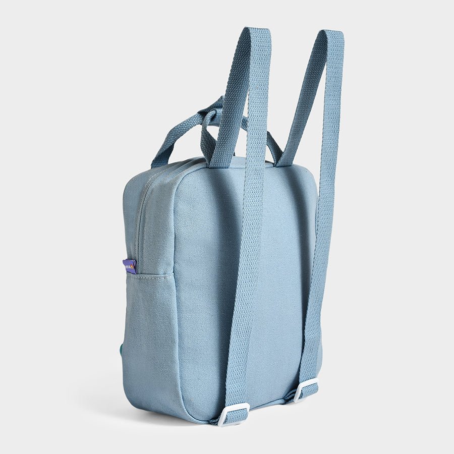 Dinomite Blue Woven Backpack for Kids School Bag 9