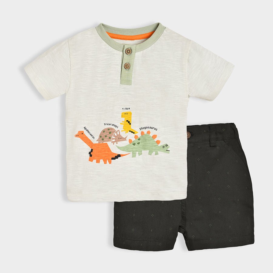 Dinomite Fossil T-shirt & Shorts Co-Ord Set Clothing Set 1