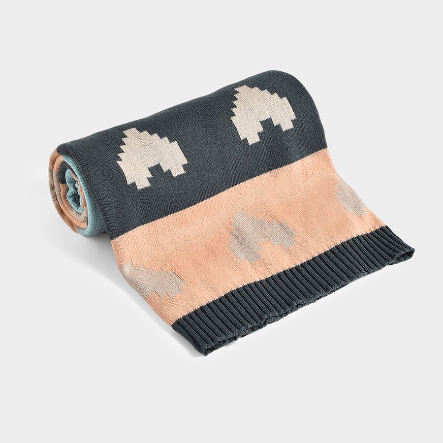 Dinomite Multicolor Knitted Mini Me Blanket Blanket 3