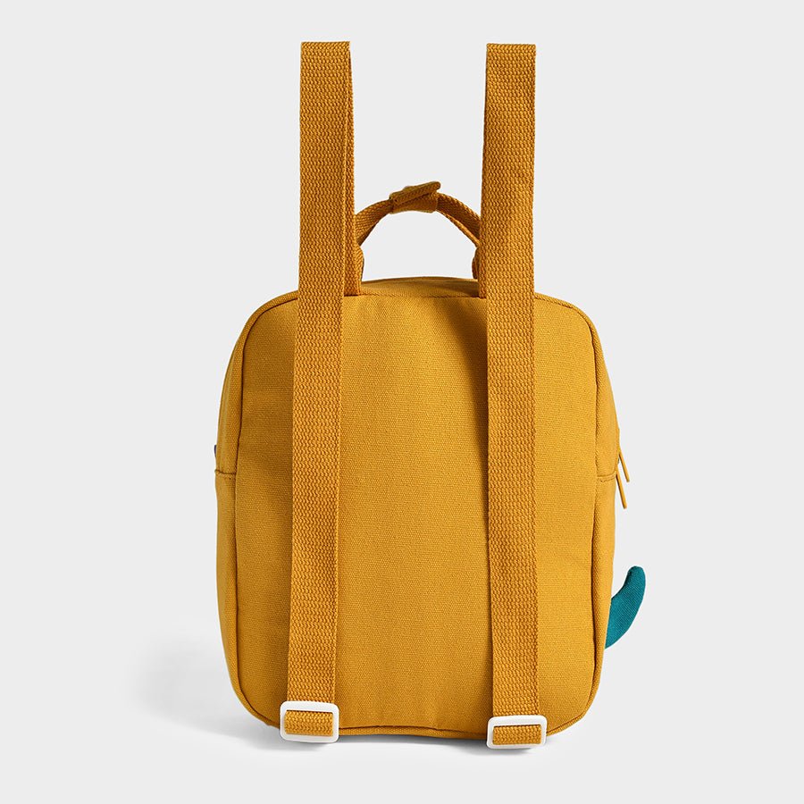 Dinomite Mustard Woven Backpack for Kids School Bag 8