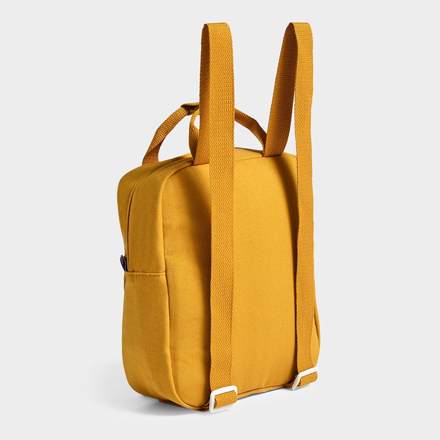 Dinomite Mustard Woven Backpack for Kids School Bag 9
