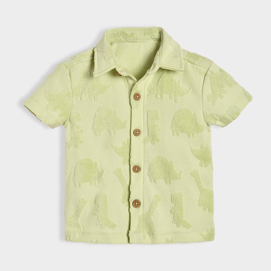 Dinomite Seafoam Green Shirt & Shorts Set Clothing Set 4