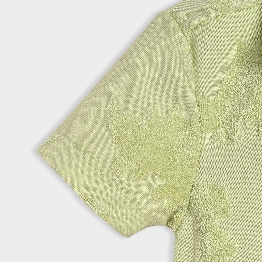 Dinomite Seafoam Green Shirt & Shorts Set Clothing Set 7