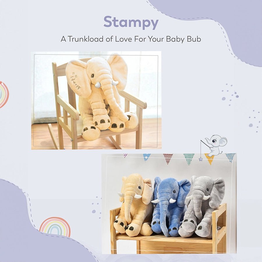 Elephant Soft Toy Stampy Soft Toys 9