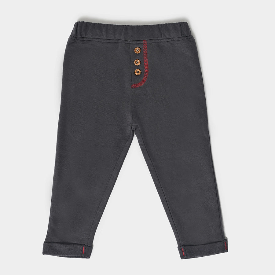 Farm Friends Black Fleece Jogger for Kids Bottom Wear 1