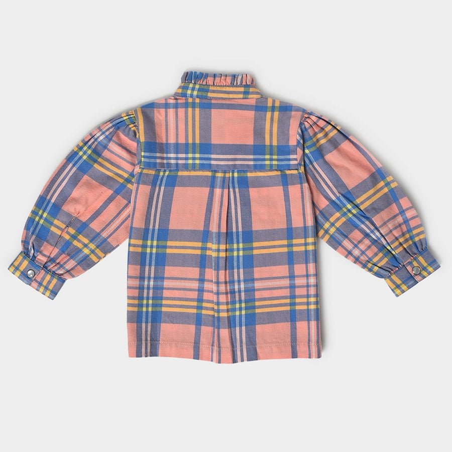 Farm Friends Candlelight Flannel Shirt for Girls Flannel - Fleece Shirt 3