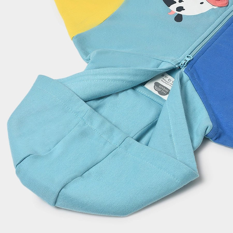 Farm Friends Colorblock Hooded Jacket Jacket Full Sleeves 6