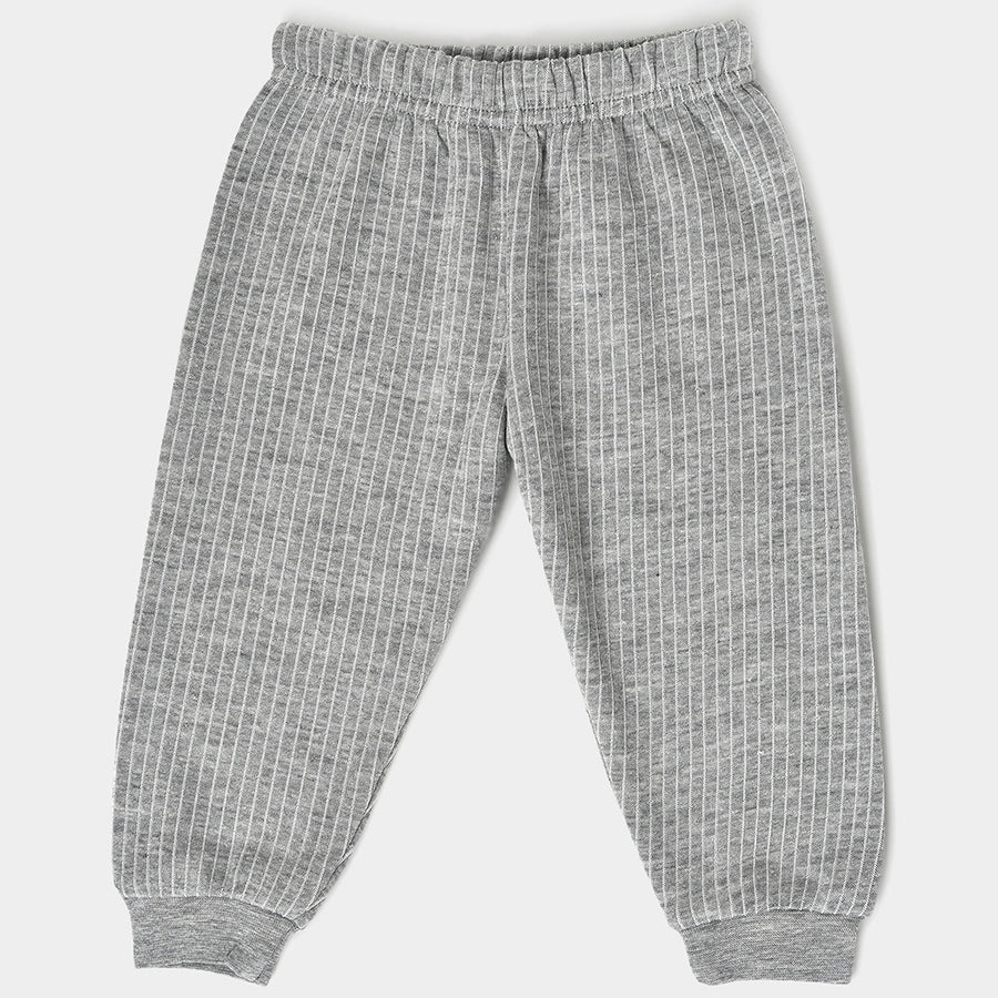 3Pk Blended Rib Knit Thermal Lower Thermal Lower 3