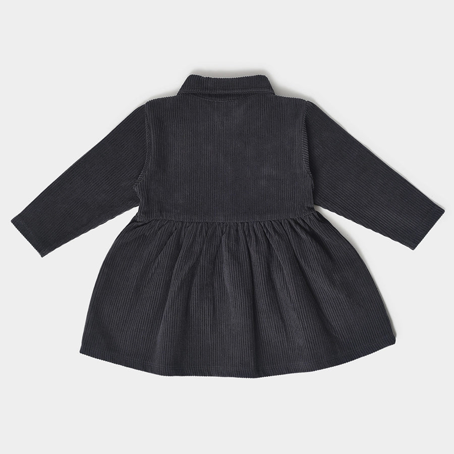 Farm Friends Corduroy Collar Dress for Girls Dress 3