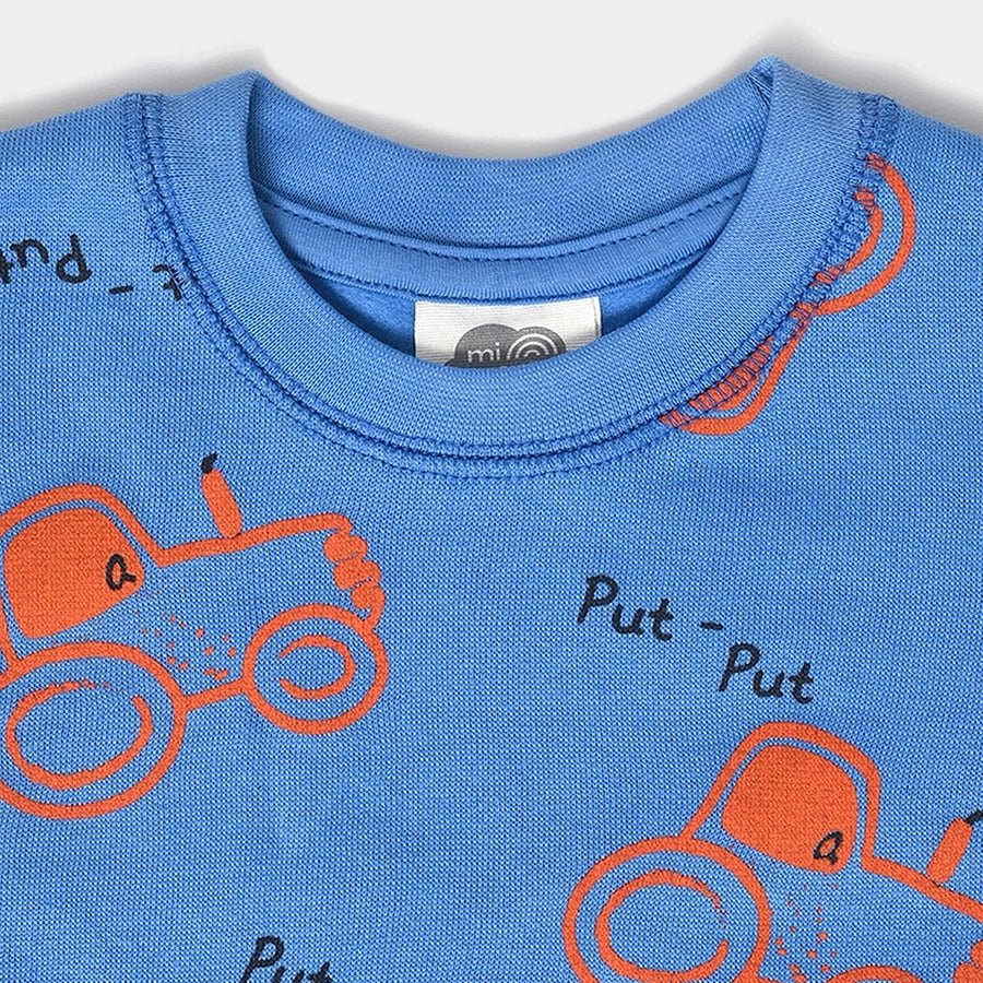 Farm Friends Fleece Sweatshirt with Pyjama set for Kids Sweatshirt - Jogger Set 6