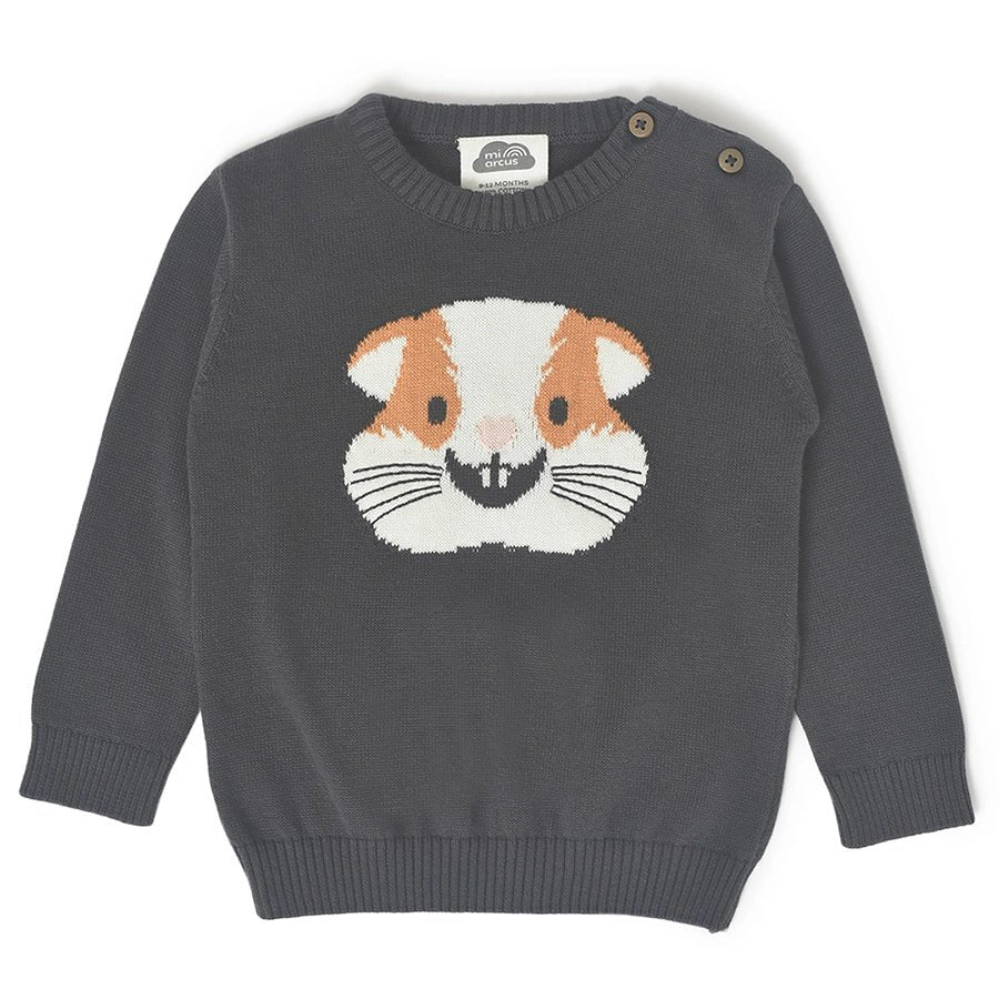 Farm Friends Grey T-shirt with Pajama Set Sweater - Pyjama Set 2