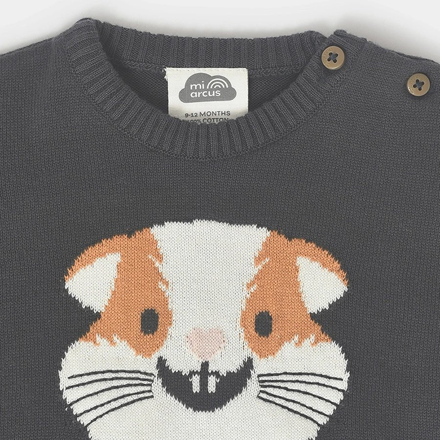 Farm Friends Grey T-shirt with Pajama Set Sweater - Pyjama Set 5