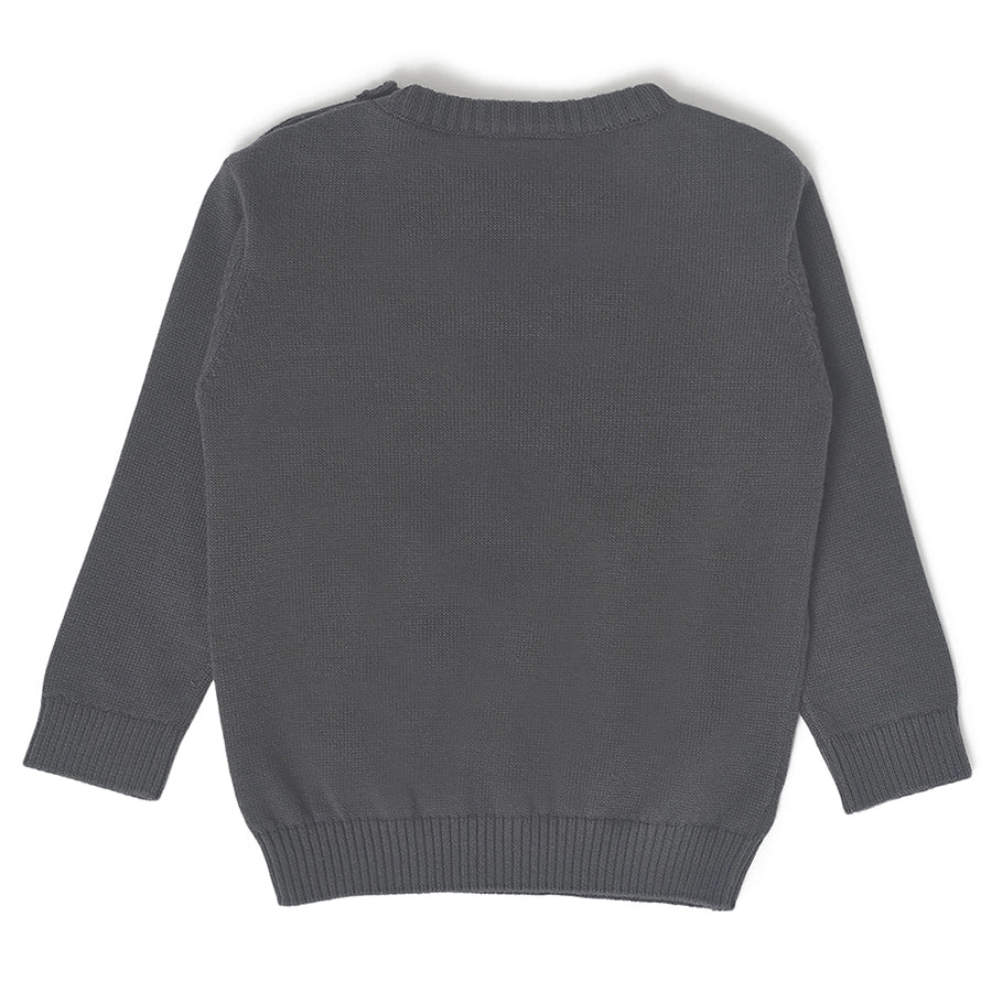 Farm Friends Grey T-shirt with Pajama Set Sweater - Pyjama Set 3