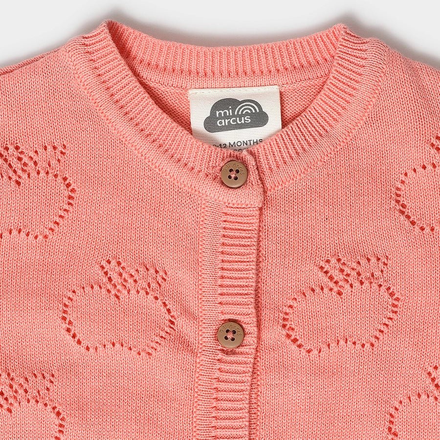 Farm Friends Knitted Cardigan for Kids Sweater Full Sleeves 4