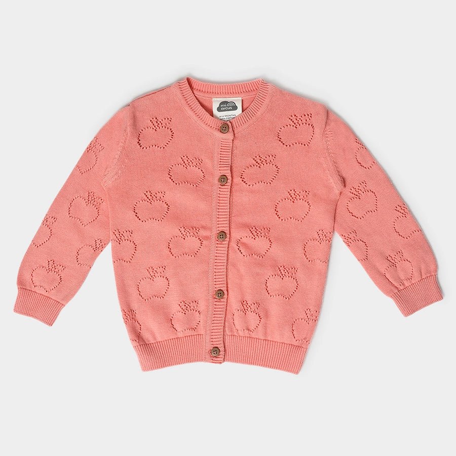 Farm Friends Knitted Cardigan for Kids Sweater Full Sleeves 2