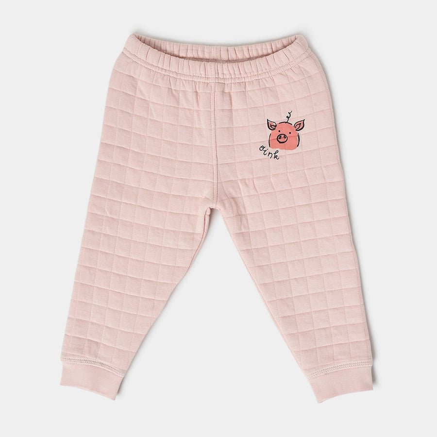 Farm Friends Pink Top with Pyjama Quilted Set Quilted Sweatshirt - Pajama Set 8