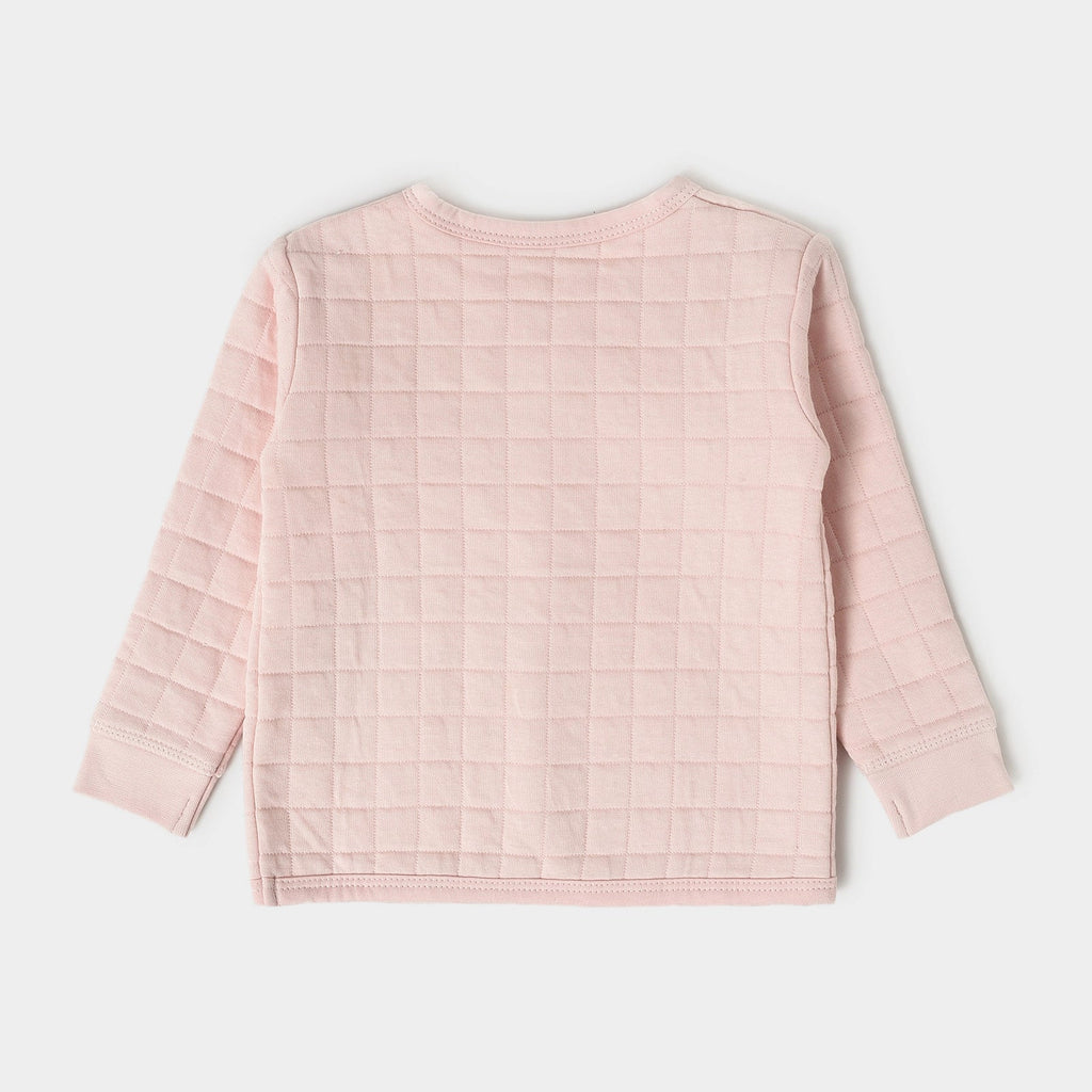 Farm Friends Pink Top with Pyjama Quilted Set Quilted Sweatshirt - Pajama Set 3
