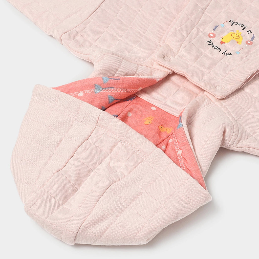 Farm Friends Quilted Overall Bodysuit Sleep Suit 6