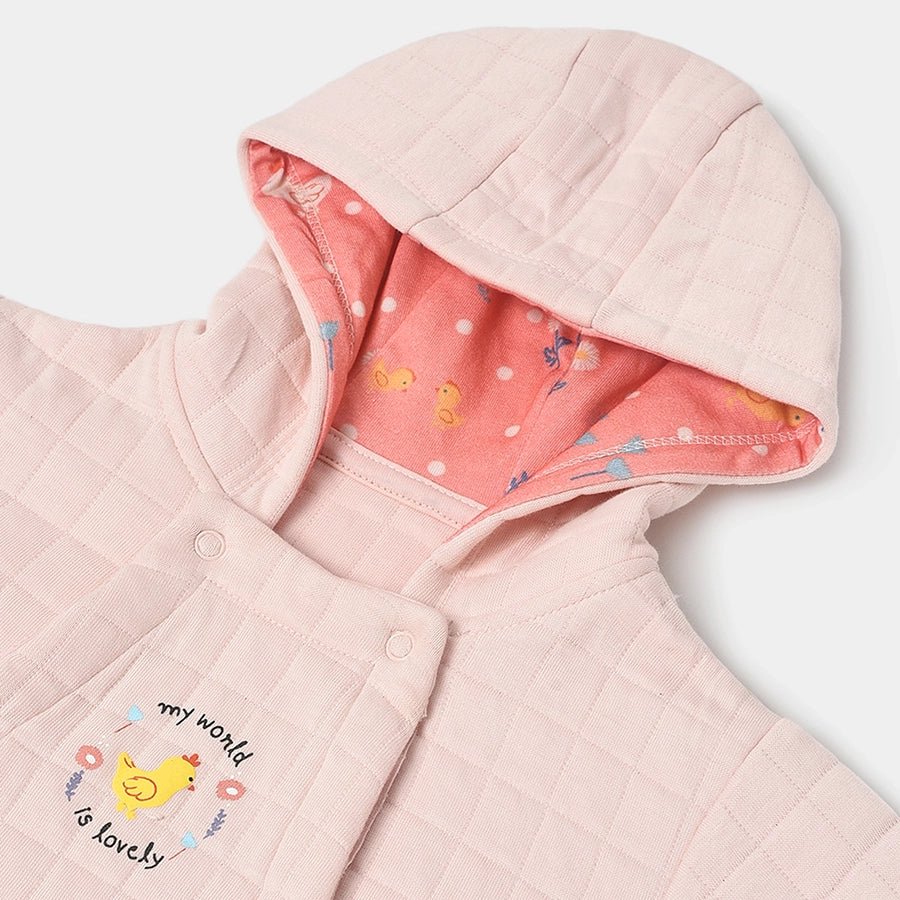 Farm Friends Quilted Overall Bodysuit Sleep Suit 5