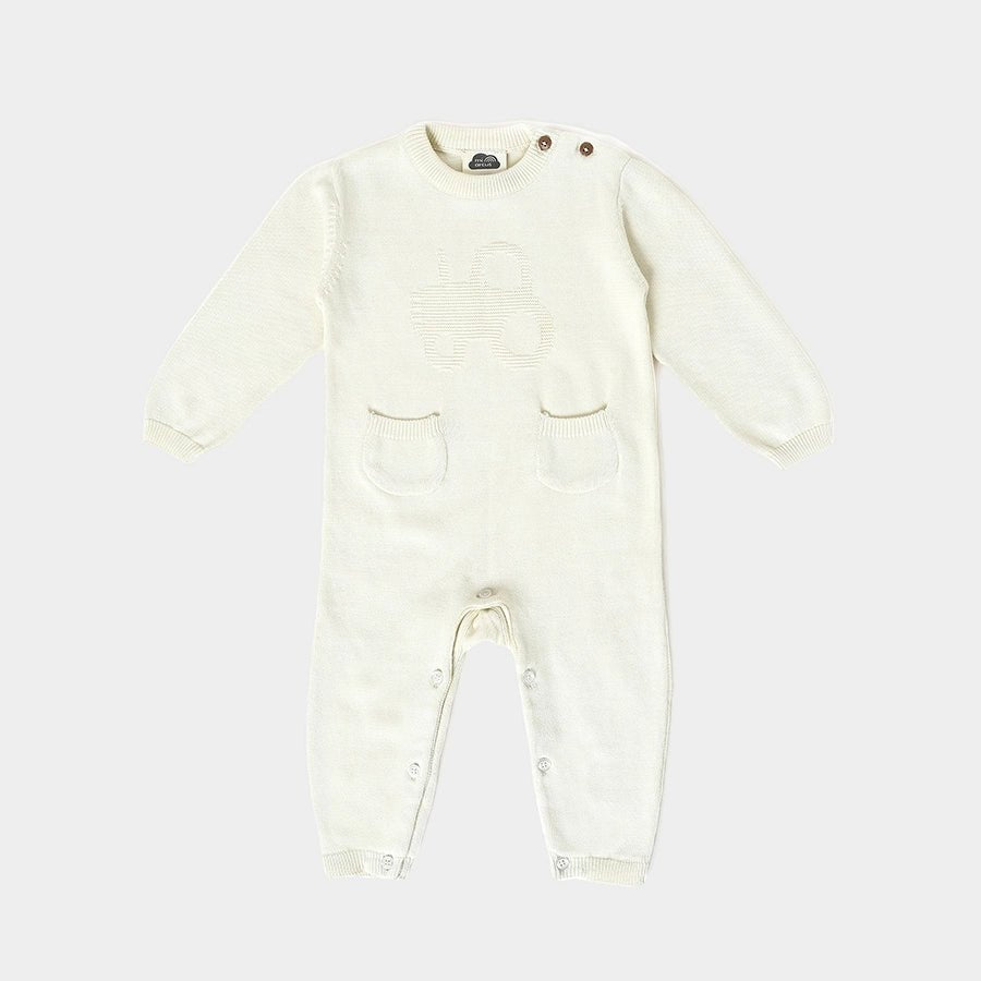 Farm Friends Tractor Overall Knitted Bodysuit Bodysuit 2